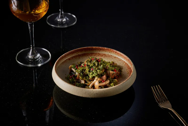 焗烤刺蔥綜合菌菇